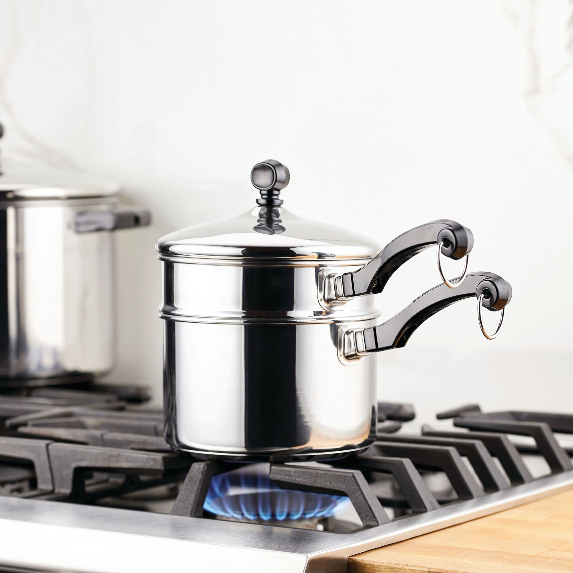 Farberware rangement suspendu avec boucle métallique gain d’espace