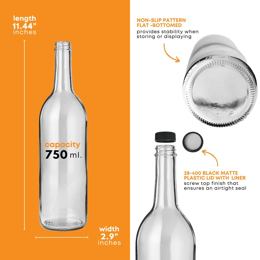 FastRack bouteille avec règle illustrant échelle et capacité 750 ml
