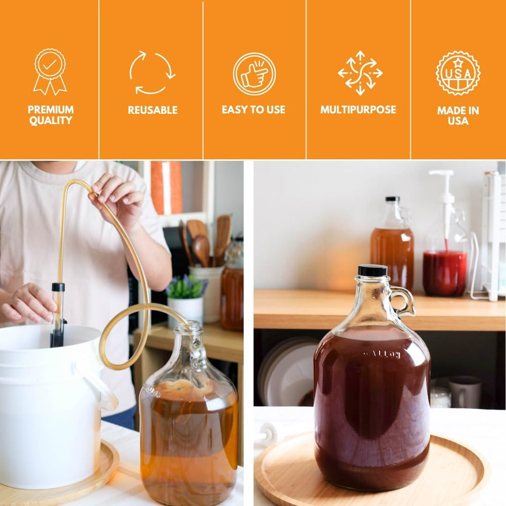 FastRack comparaison d'échelle montrant une main pour illustrer la taille d'1 gallon