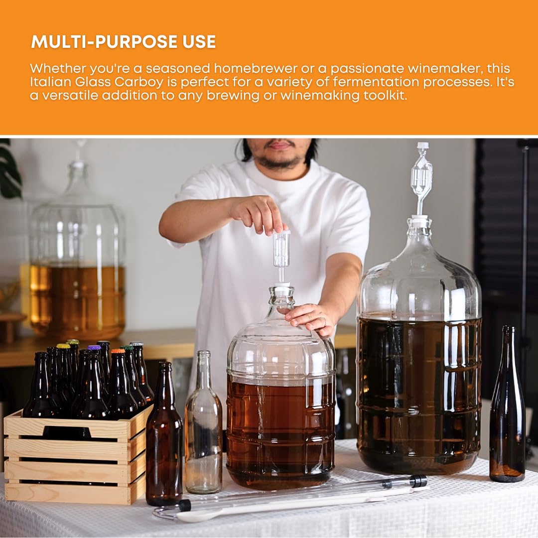 FastRack carboy en usage pour brassage ou kombucha optimisant fermentation