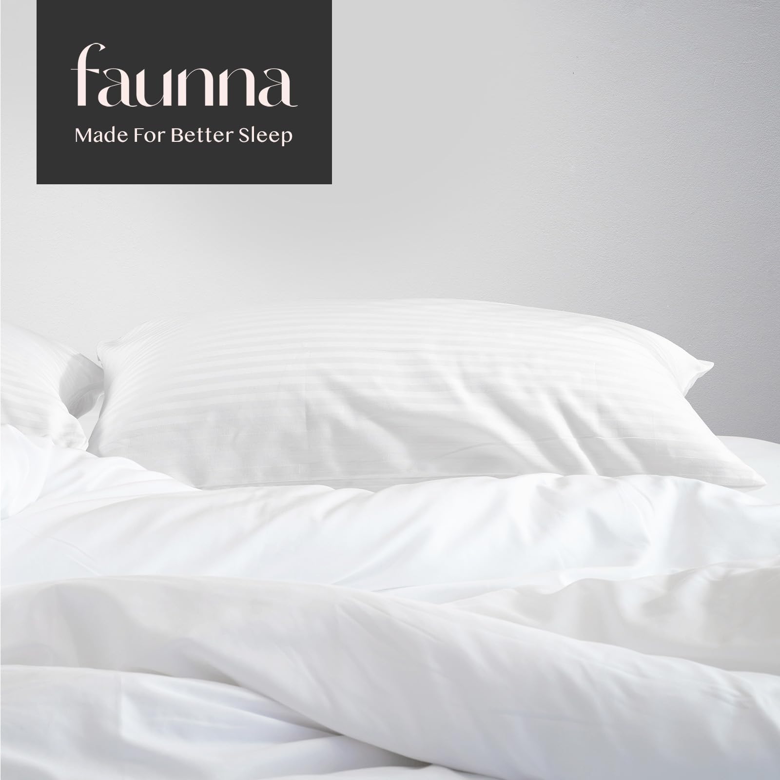 FAUNNA pack de 4 housses montrant cohérence et facilité d'installation