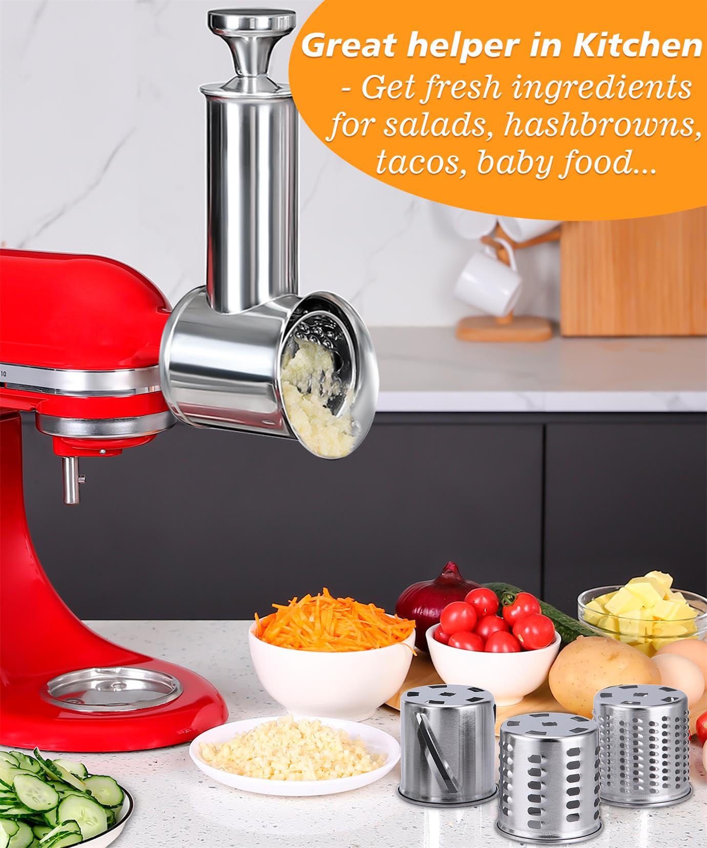 FavroKit fromage râpé et salade FavorKit rendu homogène et professionnel