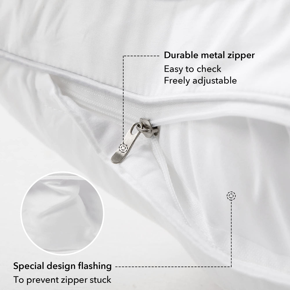 FAVRIQ zoom rembourrage 3D résilience semblable au duvet bénéfique