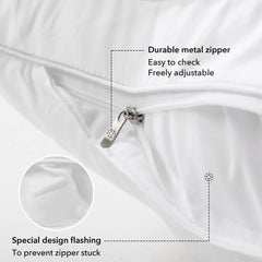FAVRIQ zoom rembourrage 3D résilience semblable au duvet bénéfique