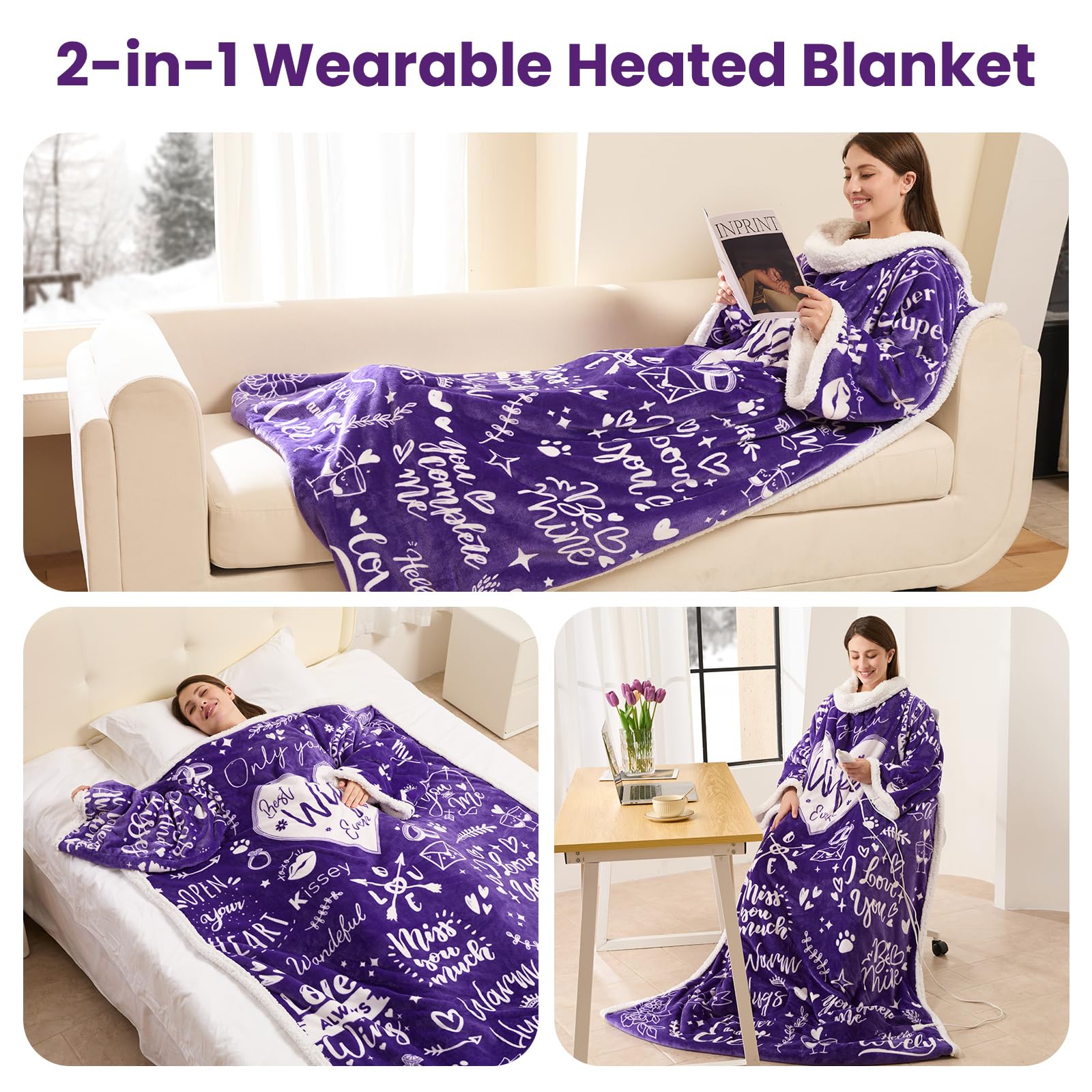 FAYKONCEN plaid utilisé sur canapé pour relaxation chaude