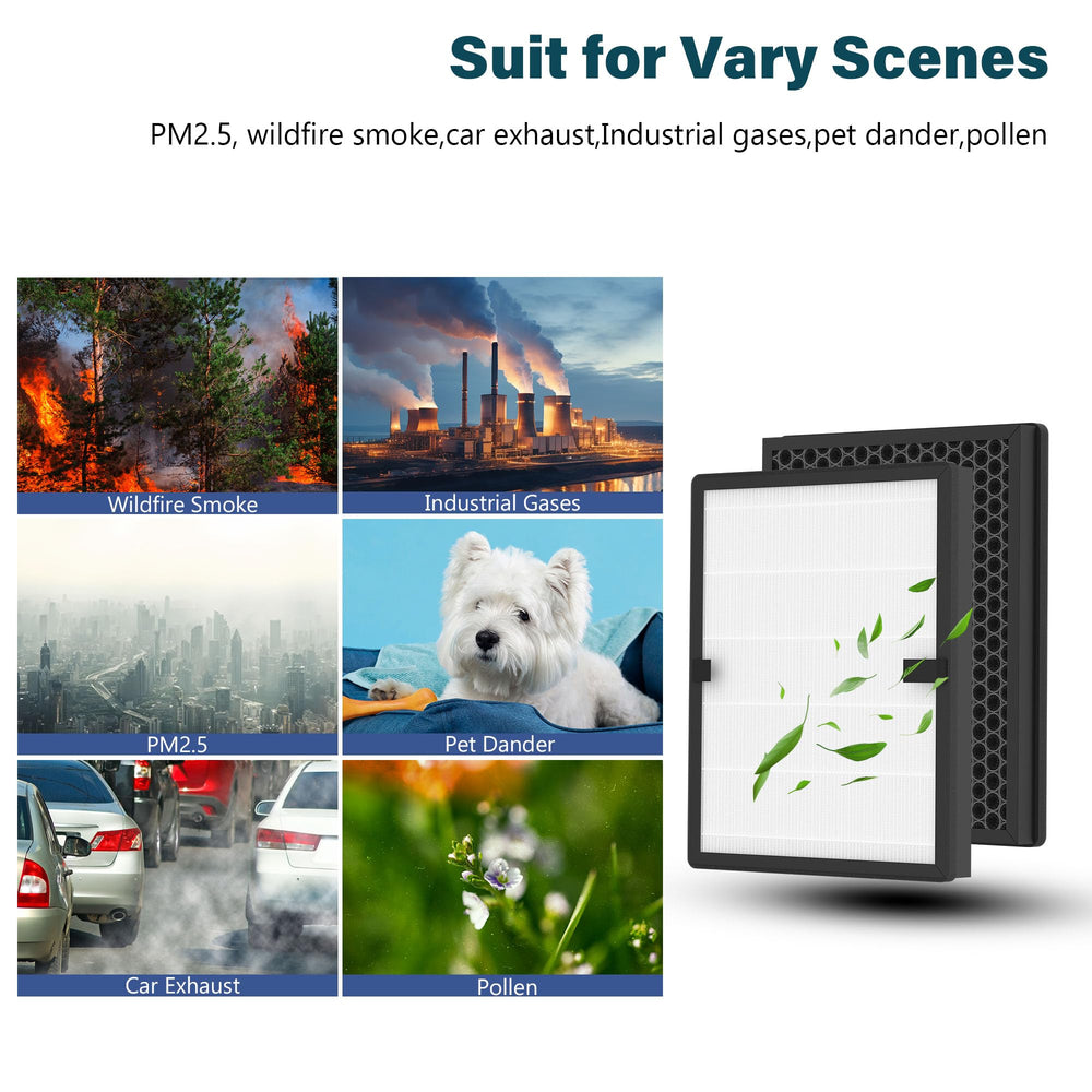 FCFMY filtre tenu à la main pour comparaison taille et installation simple