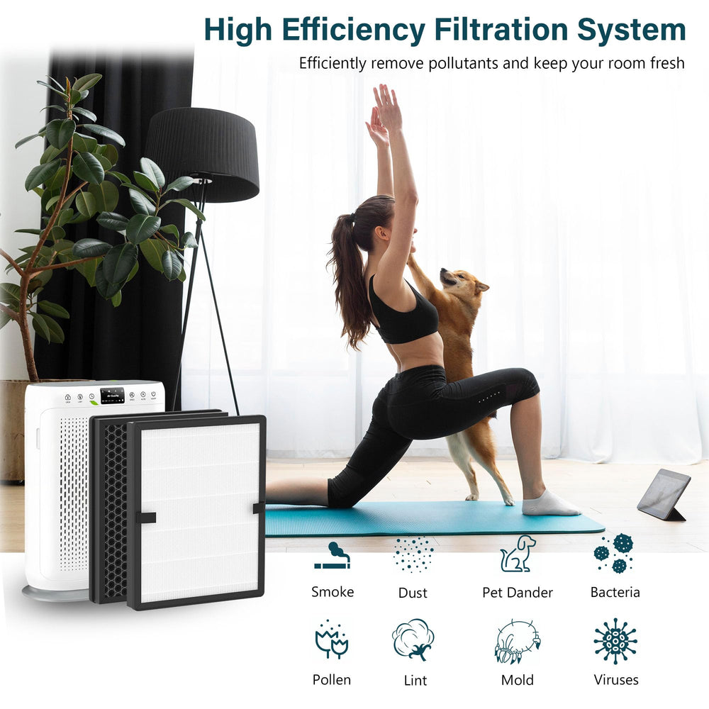 FCFMY filtre installé sur LUNINO E-200 illustrant facilité d'utilisation