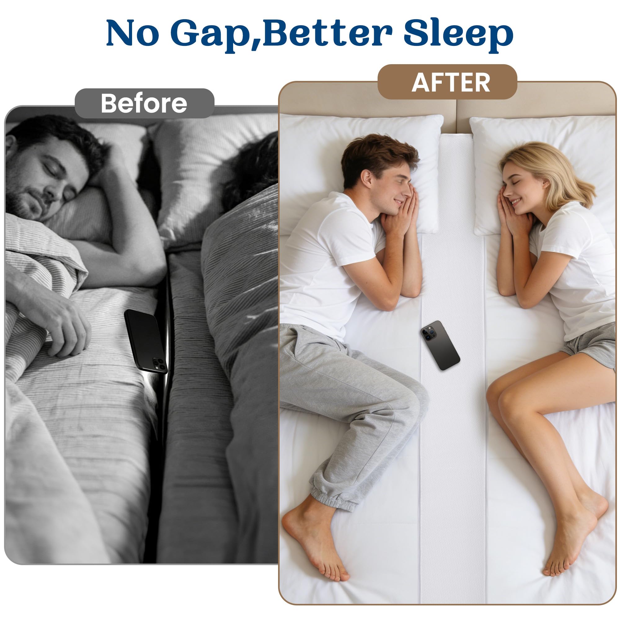 FeelAtHome détail de la sangle et boucle assurant stabilité la nuit