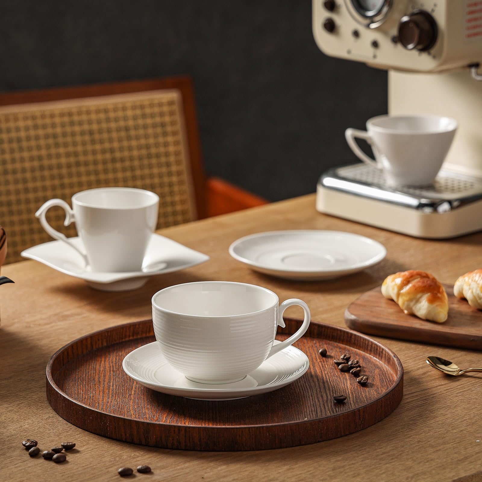 Feenmai tasse empilée pour stockage, gain de place optimisé