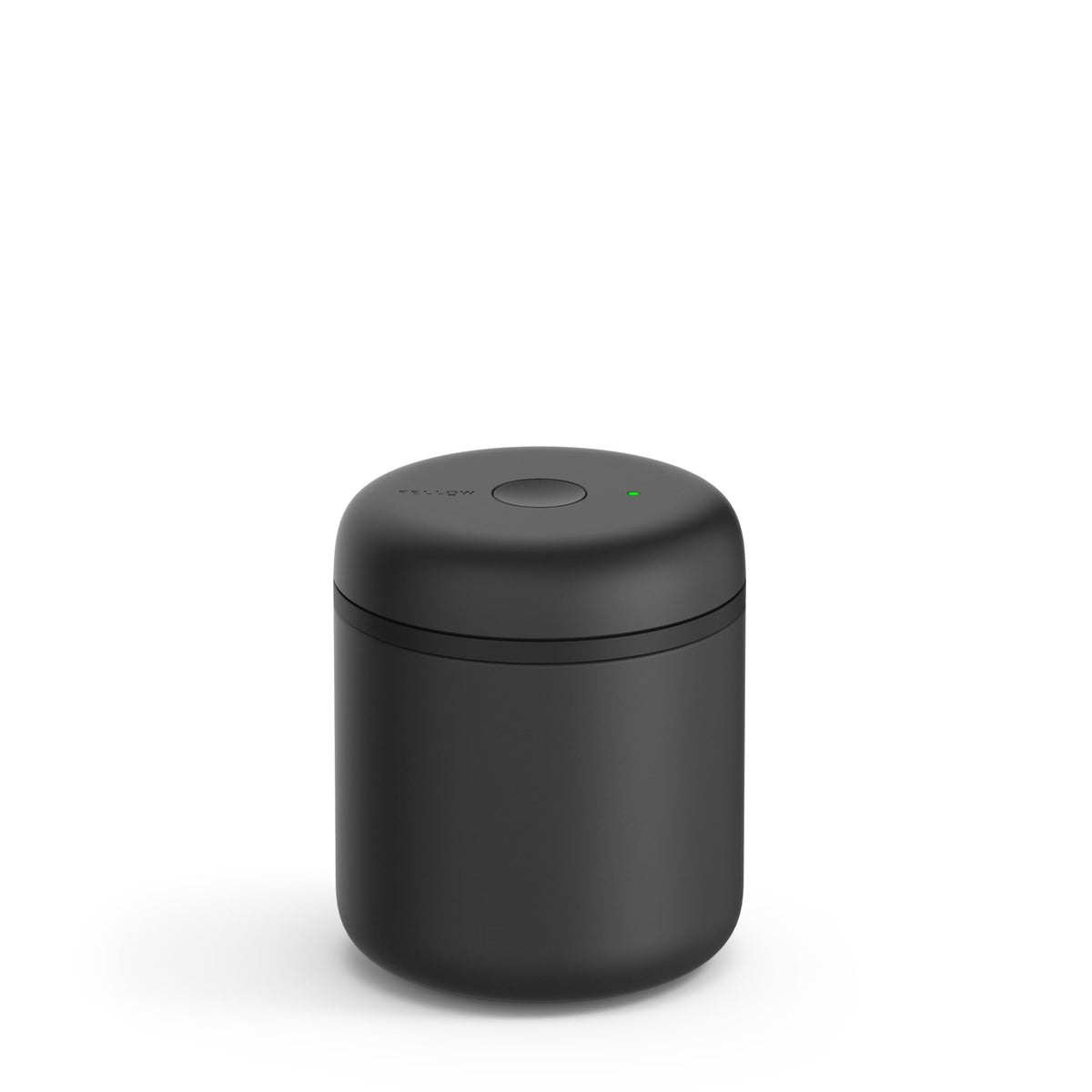 Fellow Atmos face avant montrant design minimal et couvercle auto‑scellant