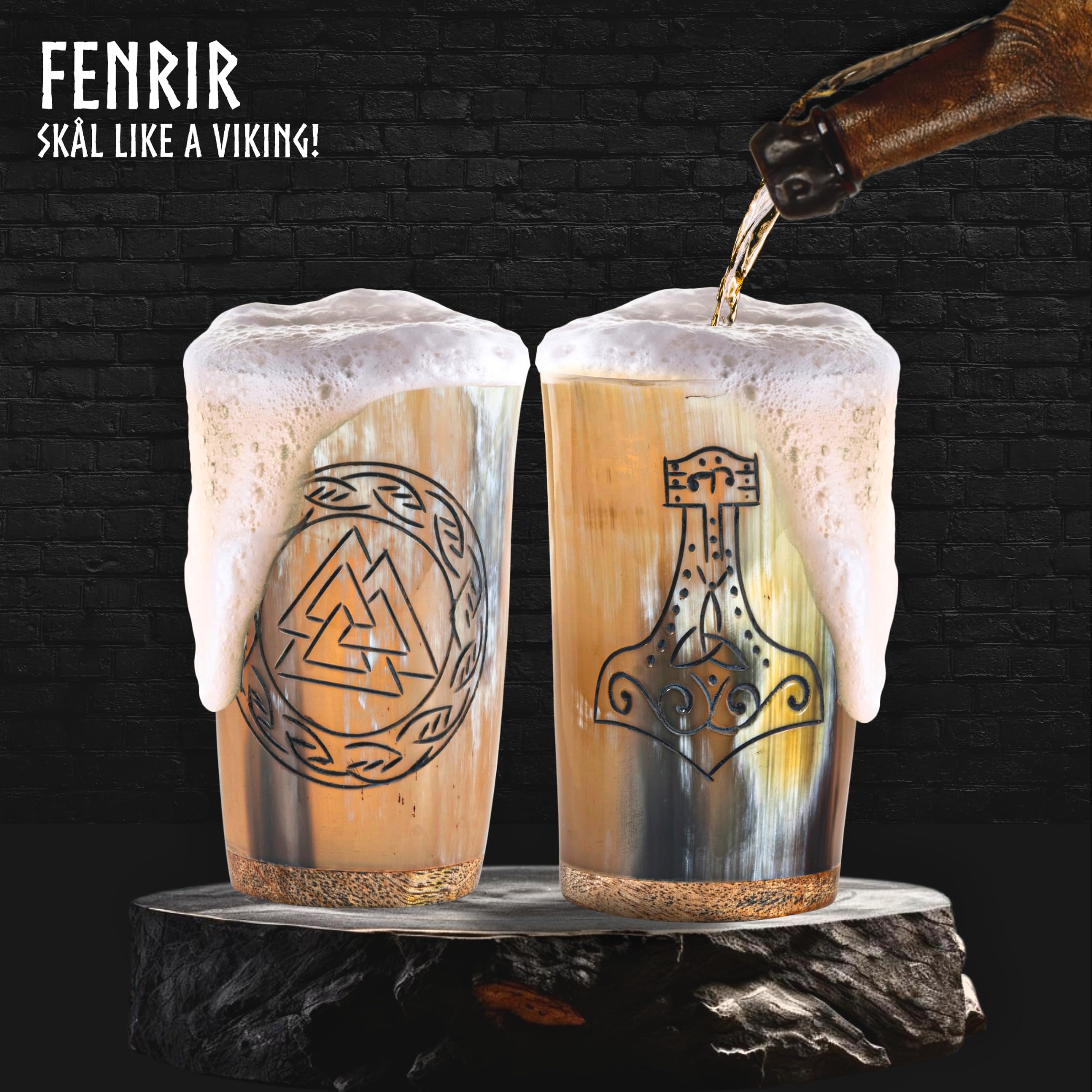 FENRIR ouvre-bouteille Thor et sac de rangement pour cadeau prêt