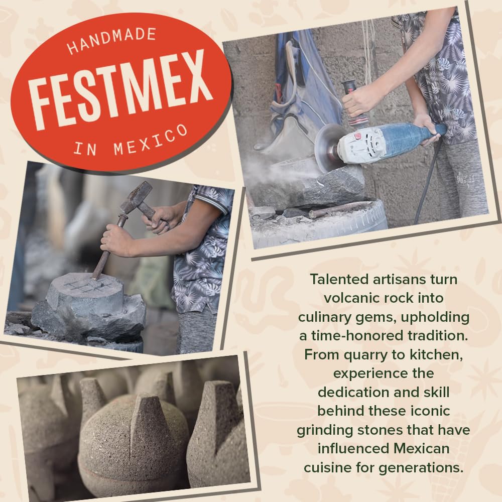 Molcajete FESTMEX intégré dans une cuisine décorative moderne et fonctionnelle