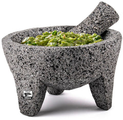 FESTMEX molcajete face avant montrant finition rustique et stabilité