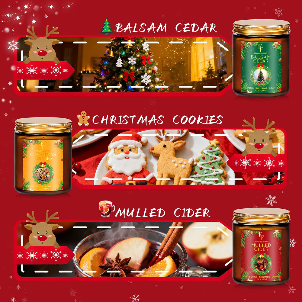 FF FRAGRFLOWING bougie biscuit en gros plan près d'une assiette, note gourmande