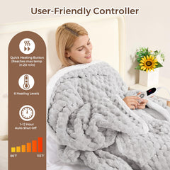 FIGERM revers sherpa moelleux montrant isolation et sensation de douceur