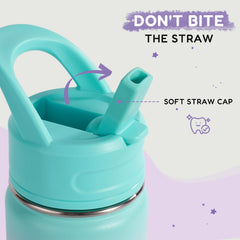 Fijinhom bouteille Bubble Gum profil mettant en valeur la finition durable et brillante