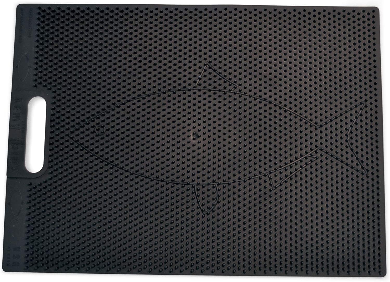 Fillet Away tapis en usage sur bateau facilitant filetage sécurisé