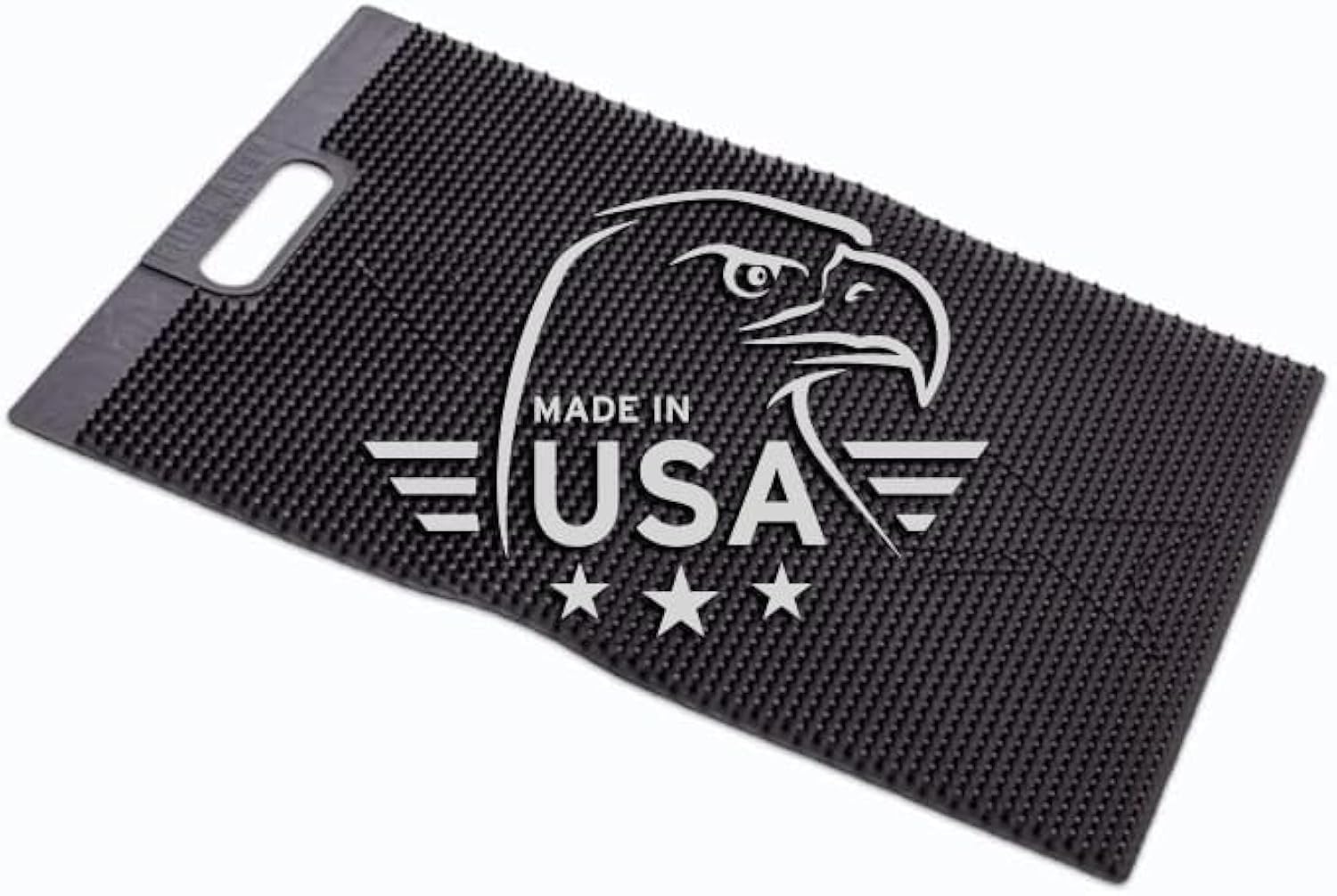 Fillet Away tapis face avant montrant fixation antidérapante et sécurité