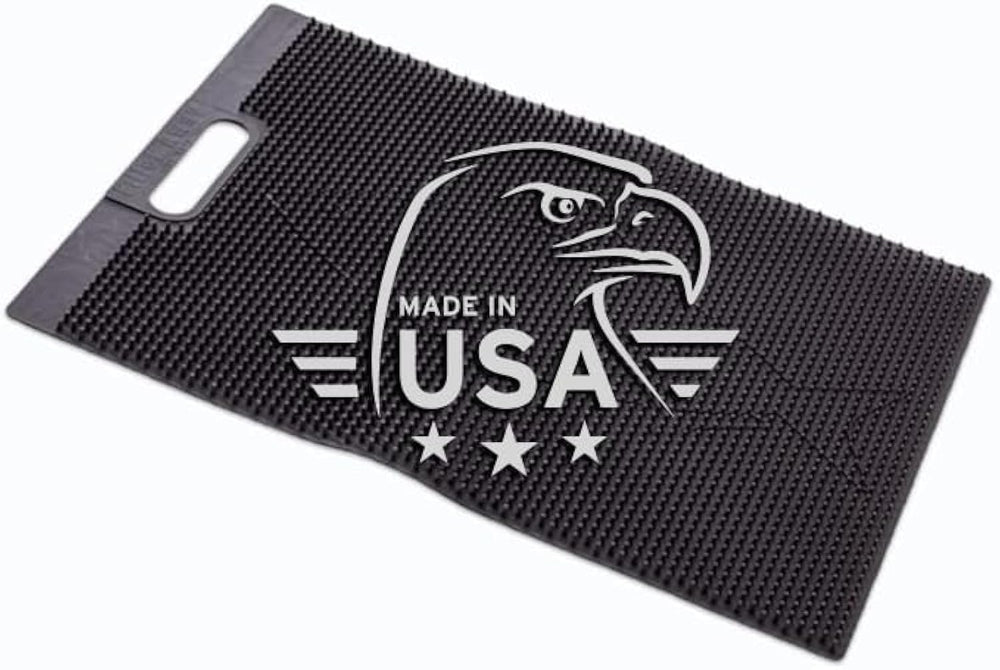 Fillet Away tapis face avant montrant fixation antidérapante et sécurité