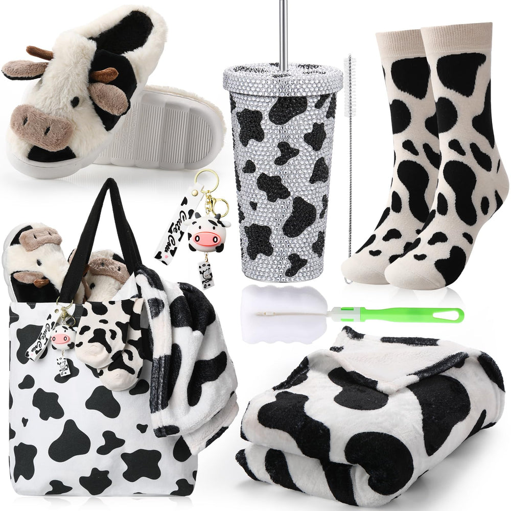 FillTouch coffret packaging avant montrant les six pièces et design vache