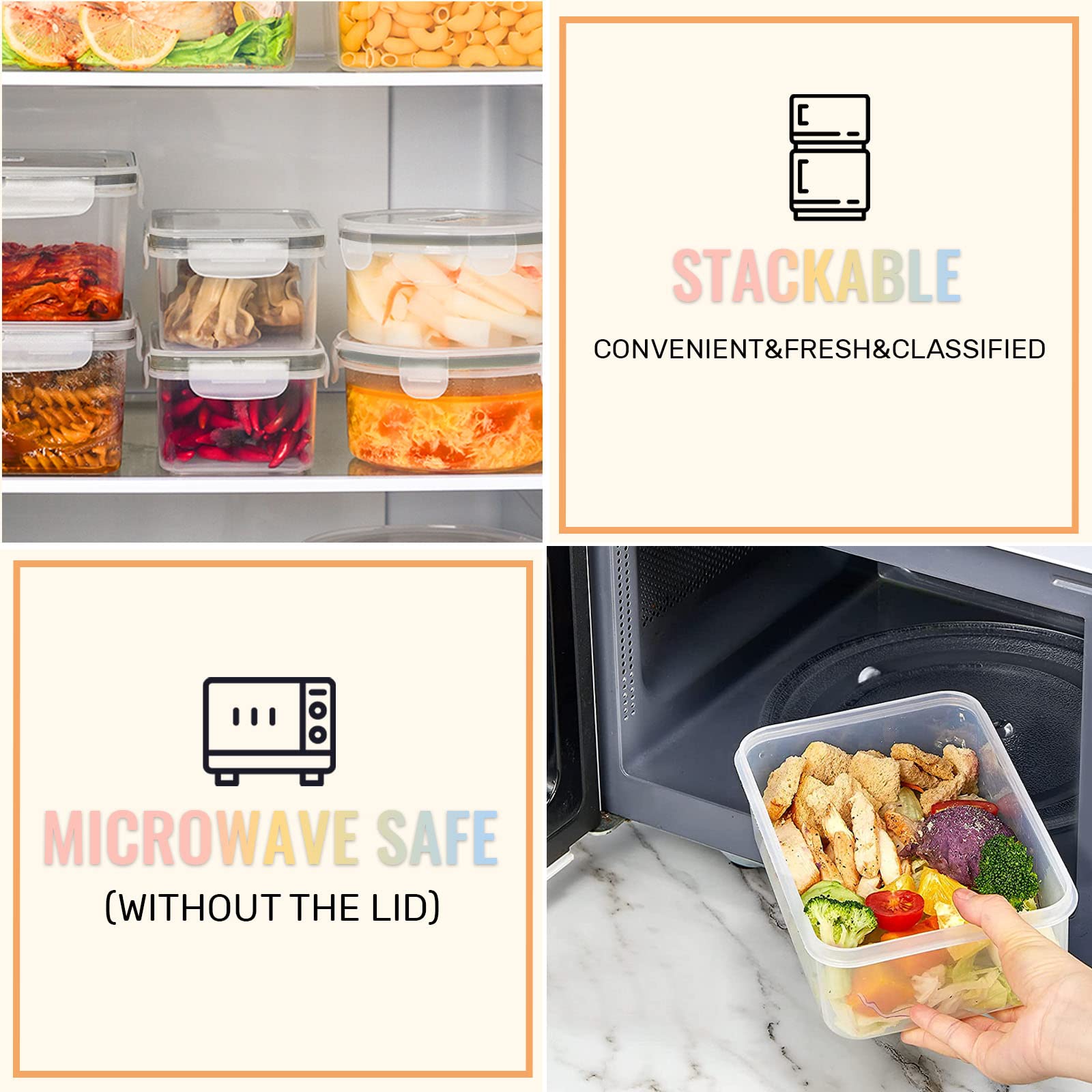 FILTA présentation des différentes tailles pour portions, sauces et grands plats