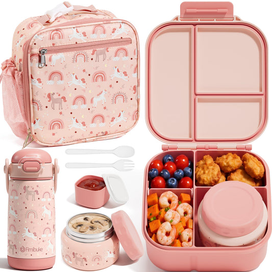 Fimibuke boîte bento face montrant capacité et design pratique