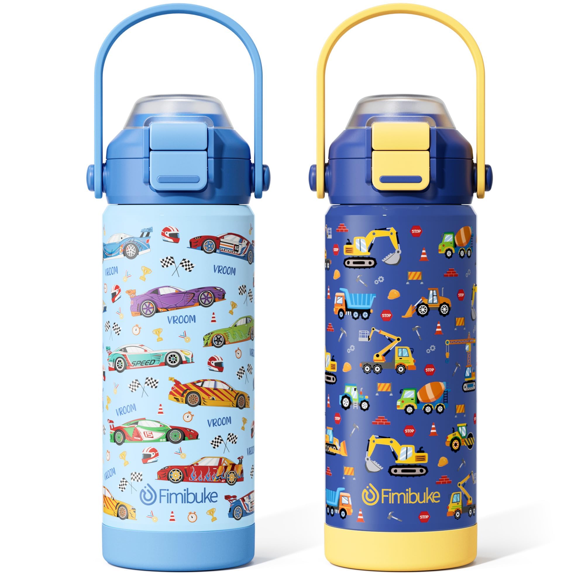 Fimibuke vue avant de la gourde enfant avec design attractif et robustesse