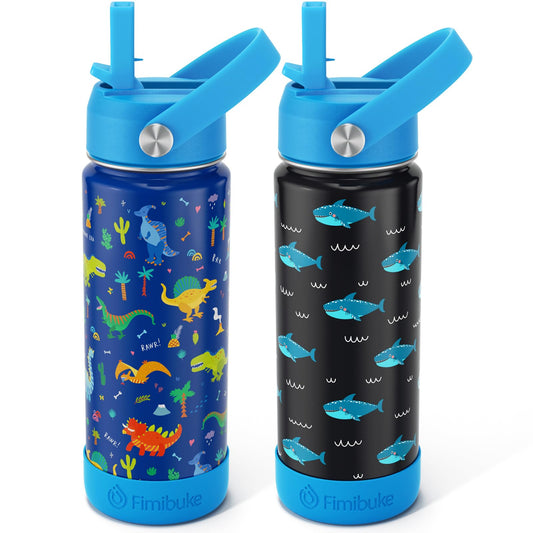Fimibuke face avant pack dinosaure et requin, design attractif pour enfants