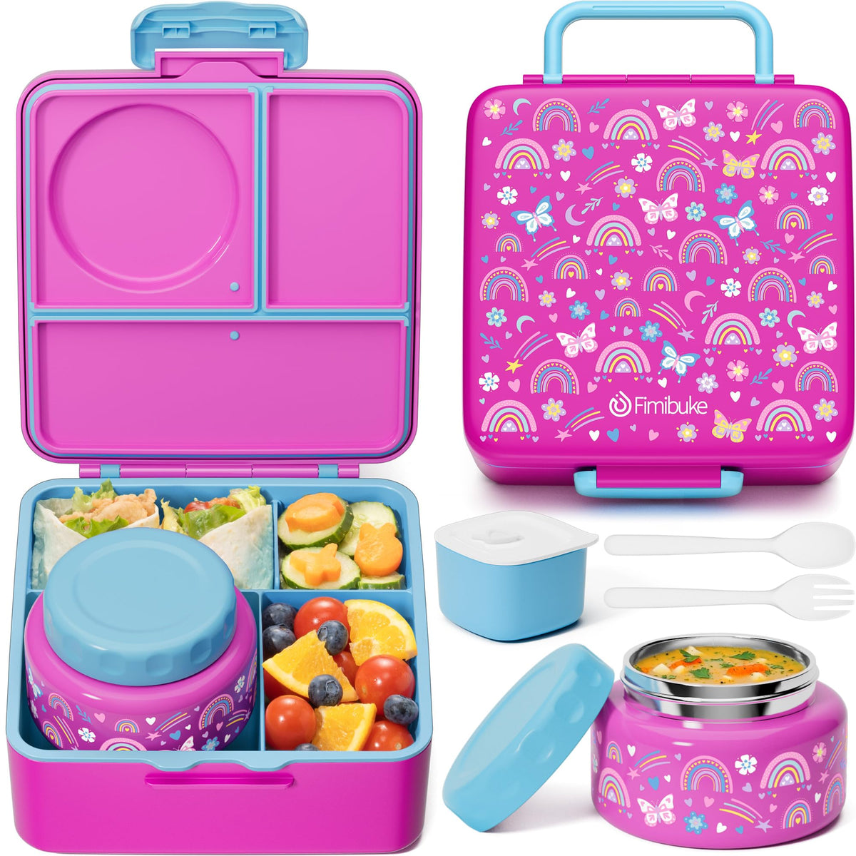 Fimibuke vue de face du packaging montrant la boîte et ses accessoires