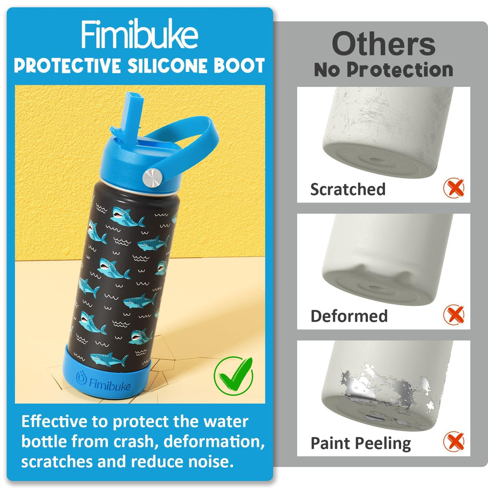 Fimibuke bouteille remplie de glaçons conservant boissons fraîches