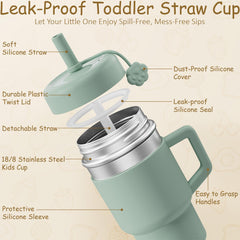 Fimibuke tasse tenue par une main d'enfant, autonomie et prise sûre