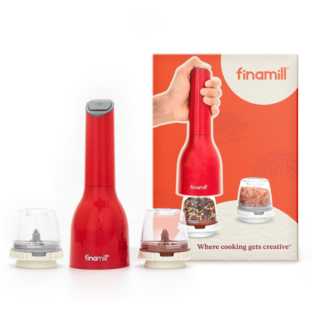 FinaMill moulin face avant montrant design compact et prise en main facile