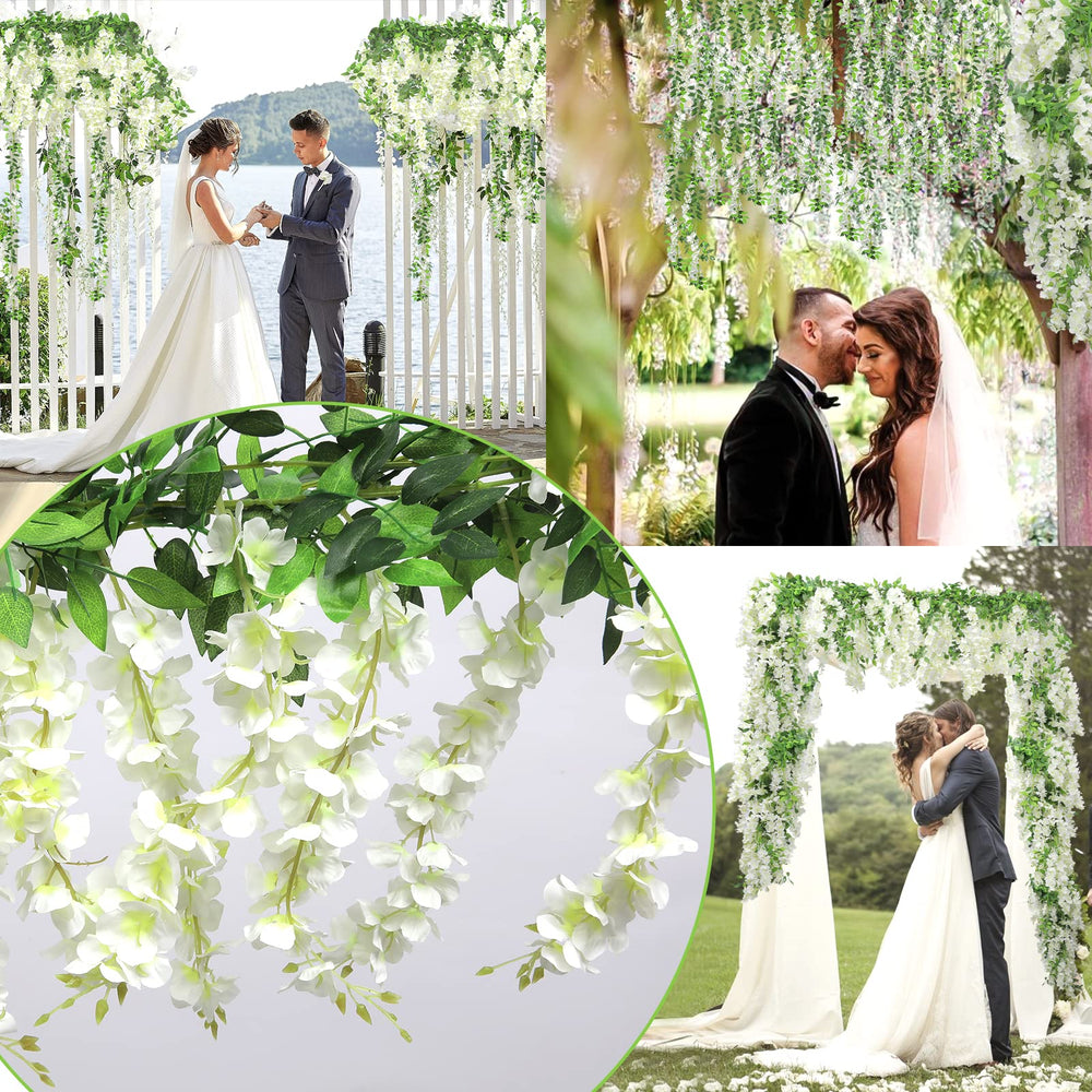 Findosom guirlande en arche lors d'un mariage, crée ambiance romantique instantanée