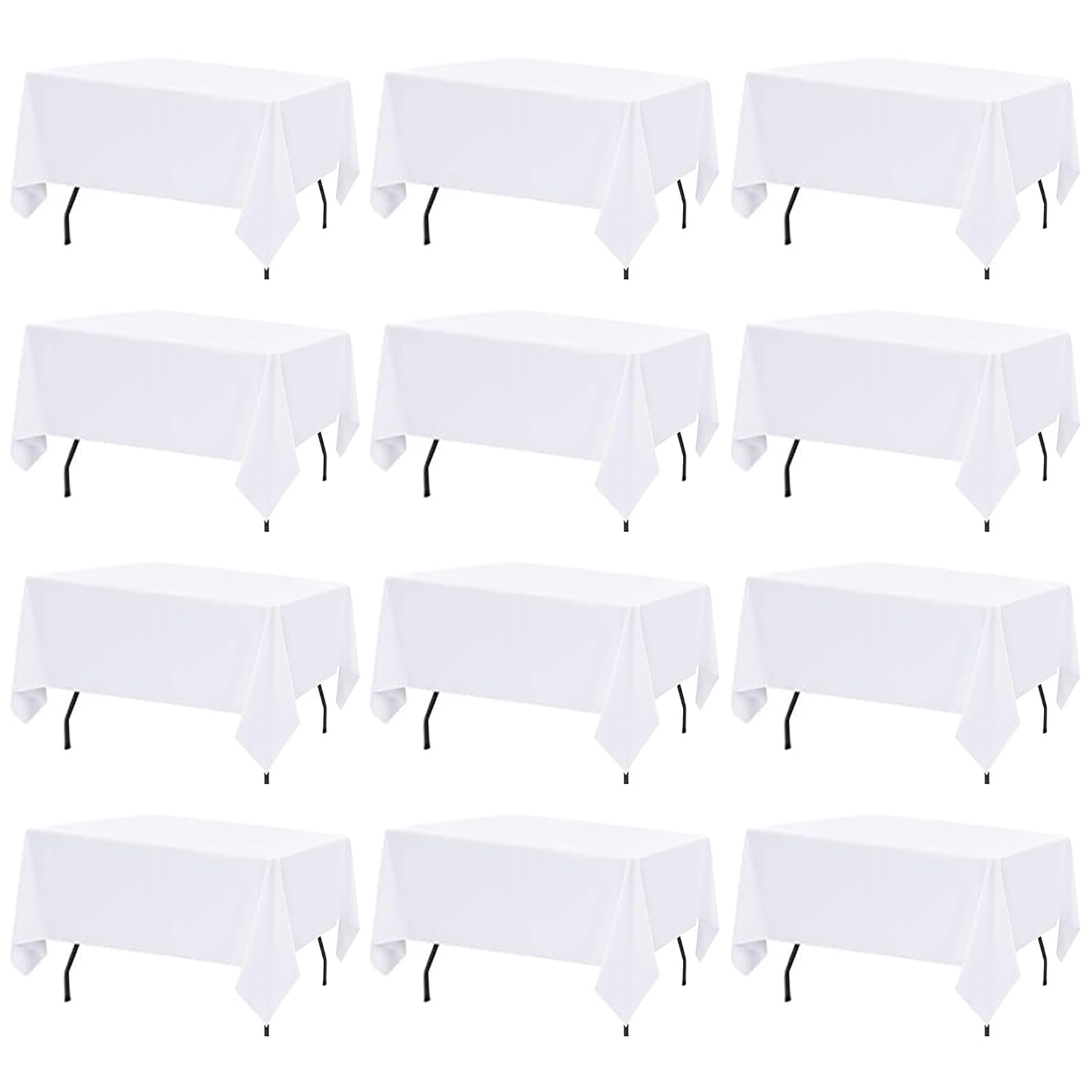 Nappe FINDYOU face avant sur table rectangulaire, rendu élégant et propre