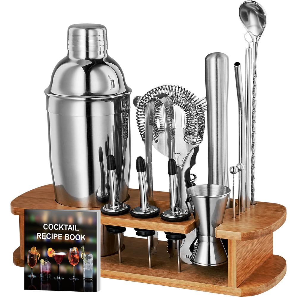 FineDine coffret bar face avant montrant tous les outils, idéal pour organiser