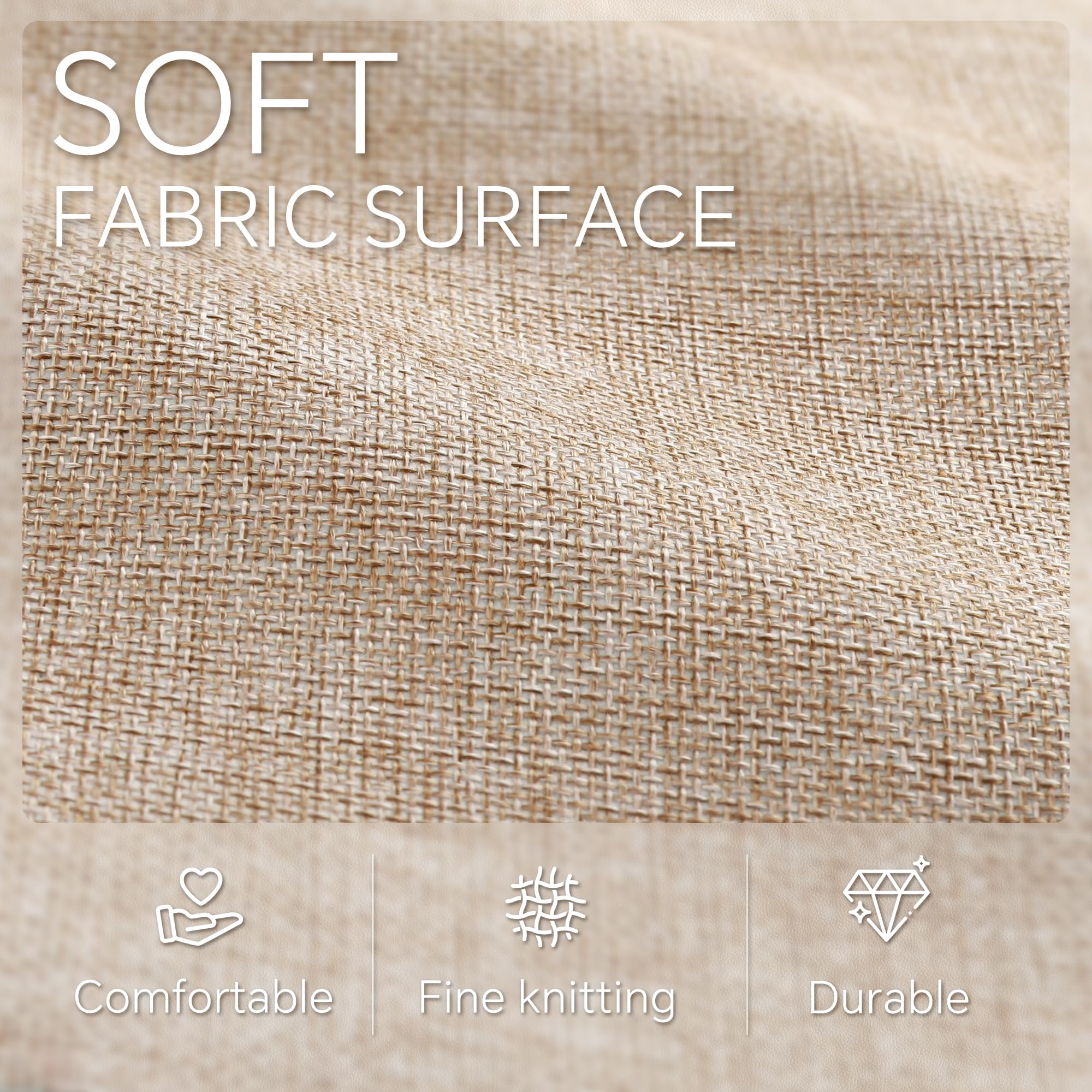 FinishingBo gros plan texture tissu lin apportant aspect élégant et résistant