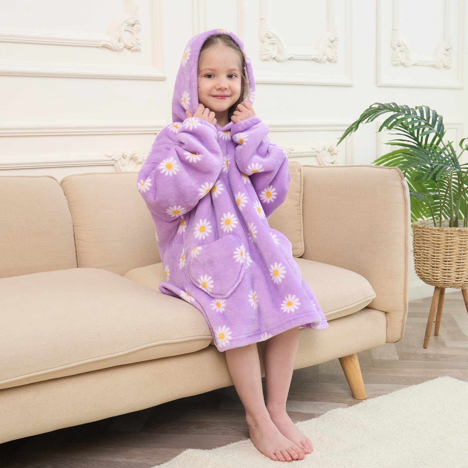 Comparaison de taille Fiosnow Daisy portée par un toddler pour ajustement clair