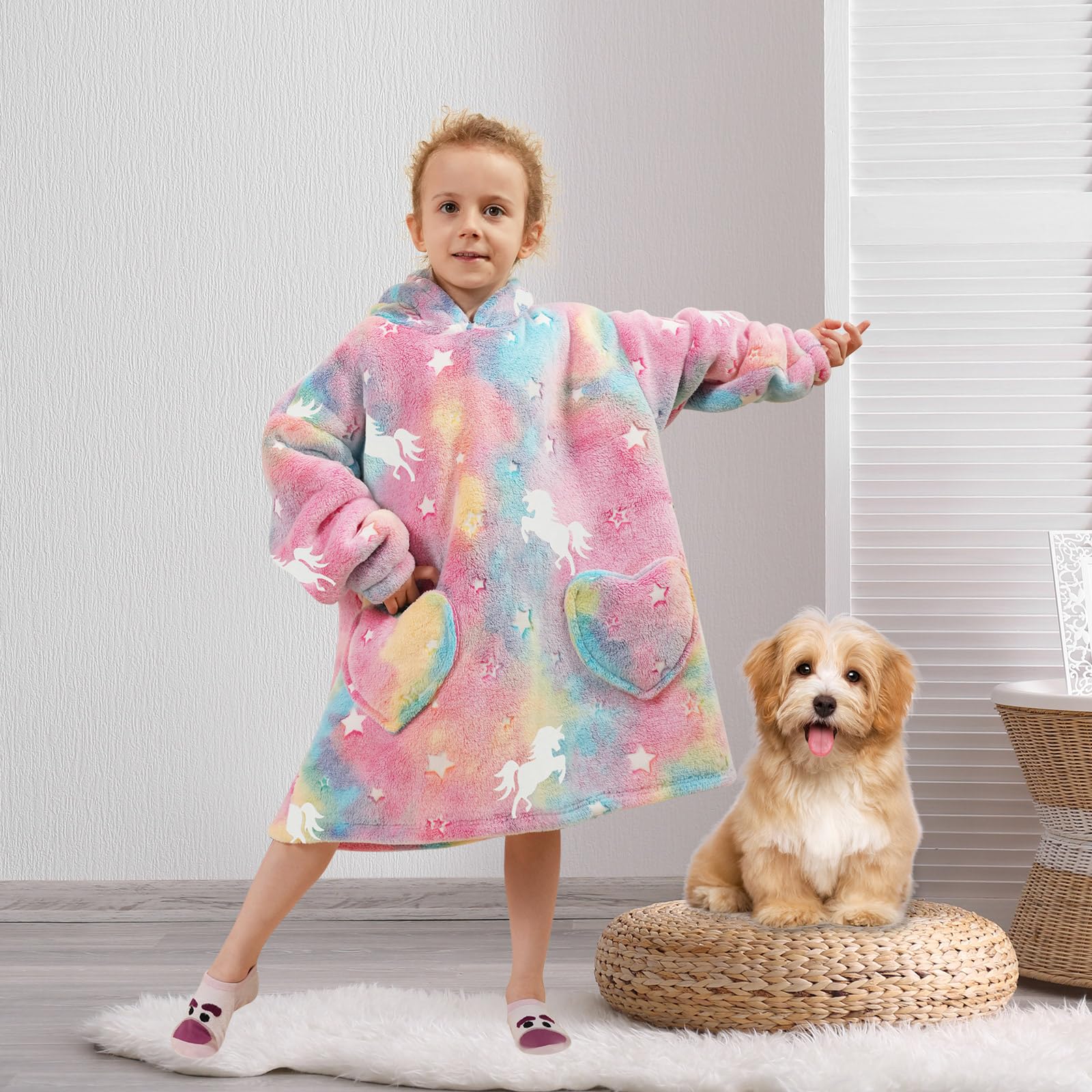 Fiosnow poches et poignets élastiques pour ranger mains et petits objets