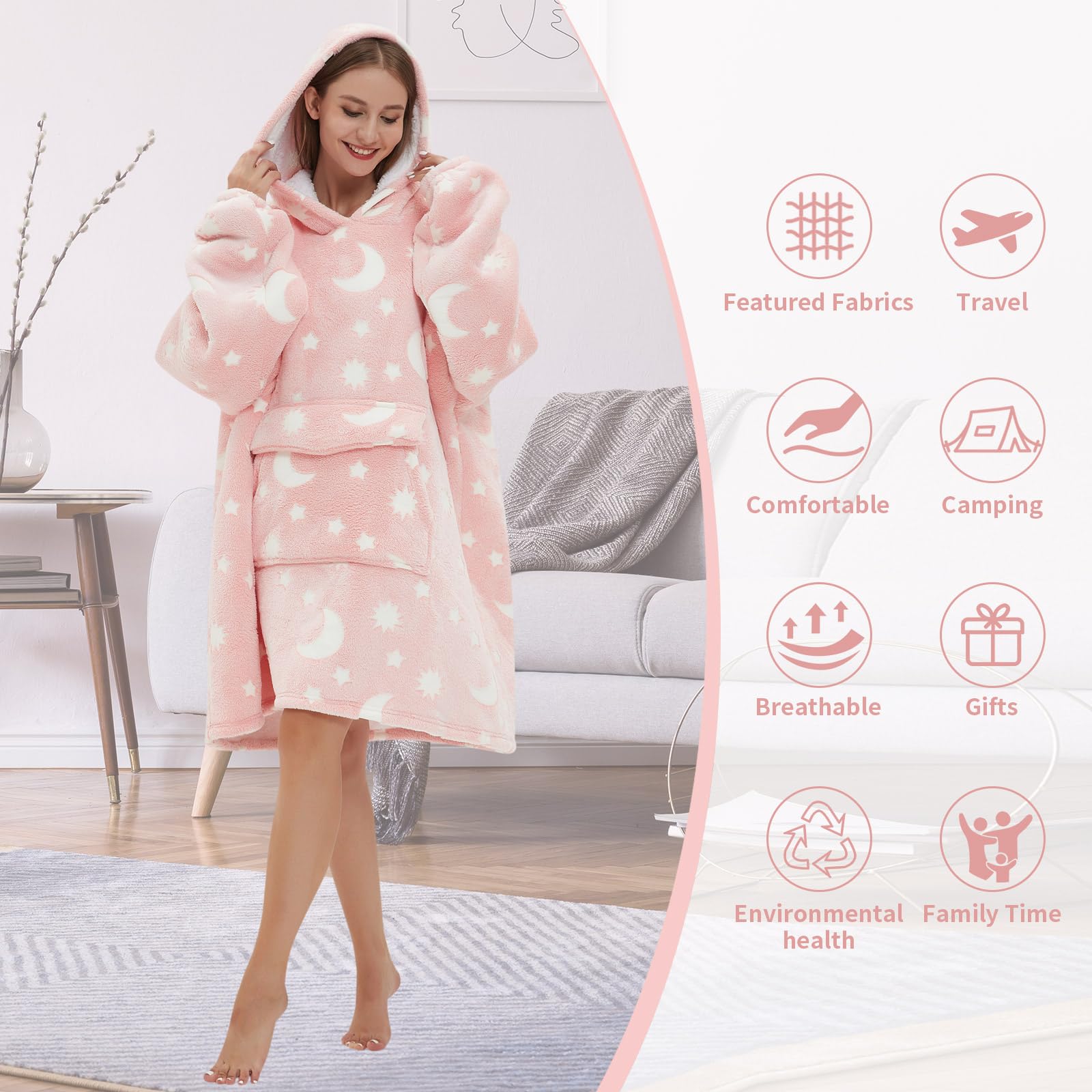 Fiosnow hoodie porté en camping illustrant chaleur et mobilité en extérieur
