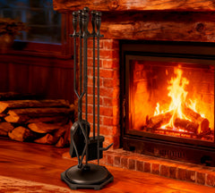 Fire Beauty vue d'ensemble de l'ensemble d'outils montrant stabilité et rangement