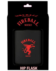 Fireball flasque échelle comparée à une main pour visualiser capacité