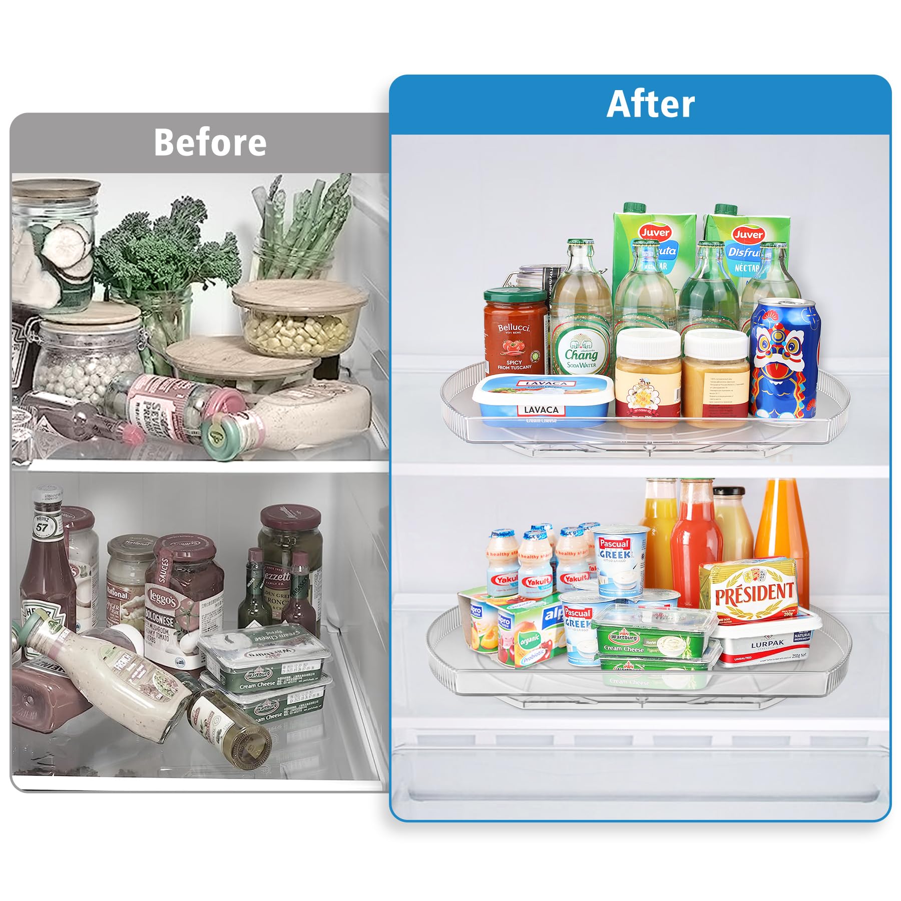 FIRJOY plastique transparent montrant la texture et résistance pour rangement