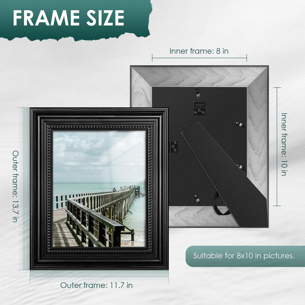 Détail du verre trempé Fisnish 8x10 garantissant clarté et protection durable