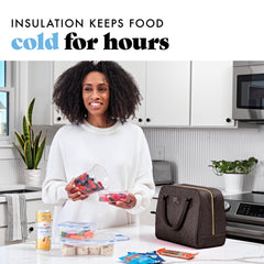Fit & Fresh doublure PEVA étanche facilitant le nettoyage et prévention fuites