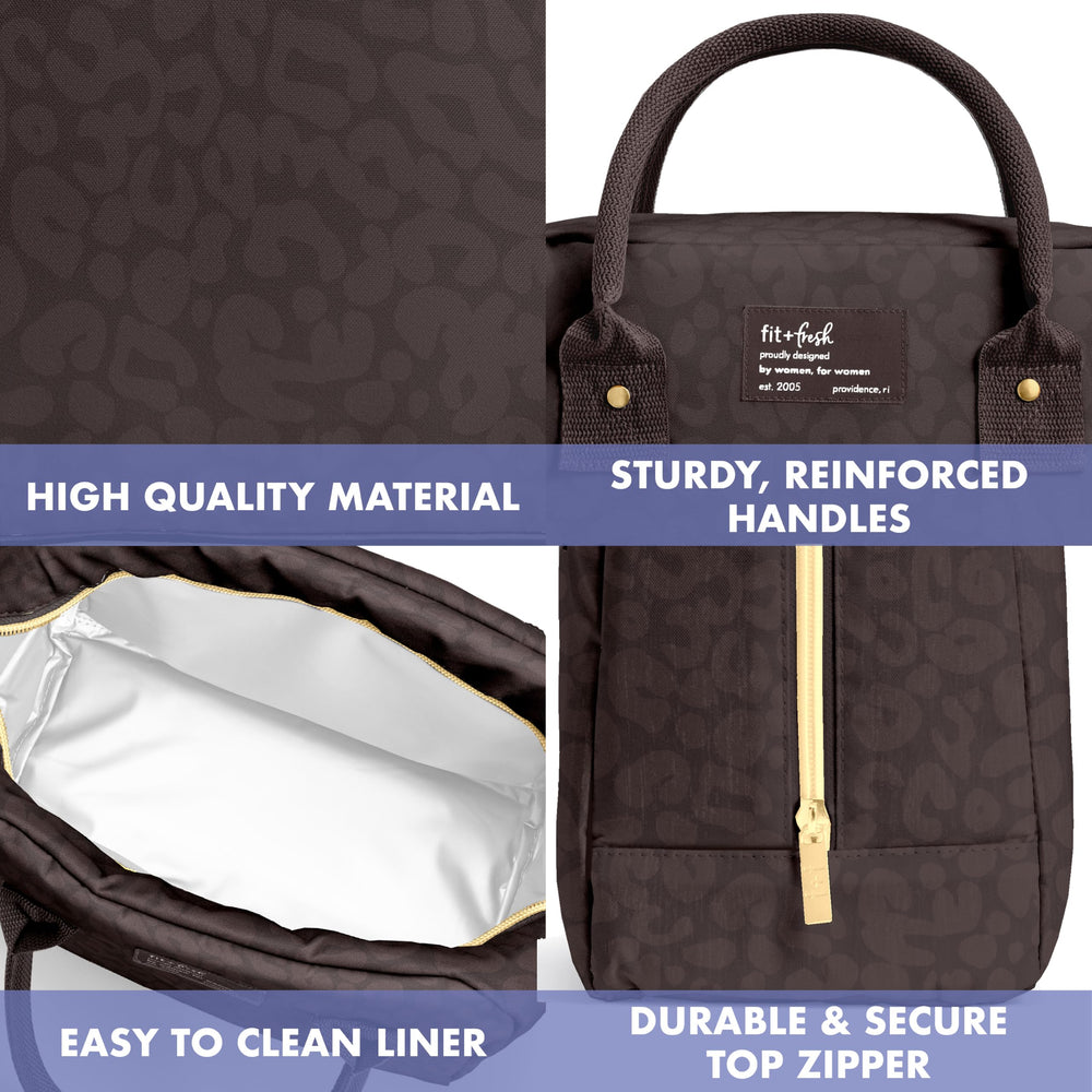 Fit & Fresh sac utilisé au bureau pour repas sain et présentation soignée