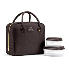 Fit & Fresh vue avant du sac déjeuner élégante et solide, transport pratique