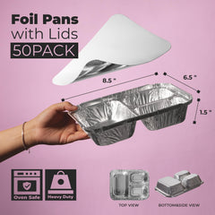 Fit Meal Prep gros plan aluminium épais montrant résistance et distribution chaleur