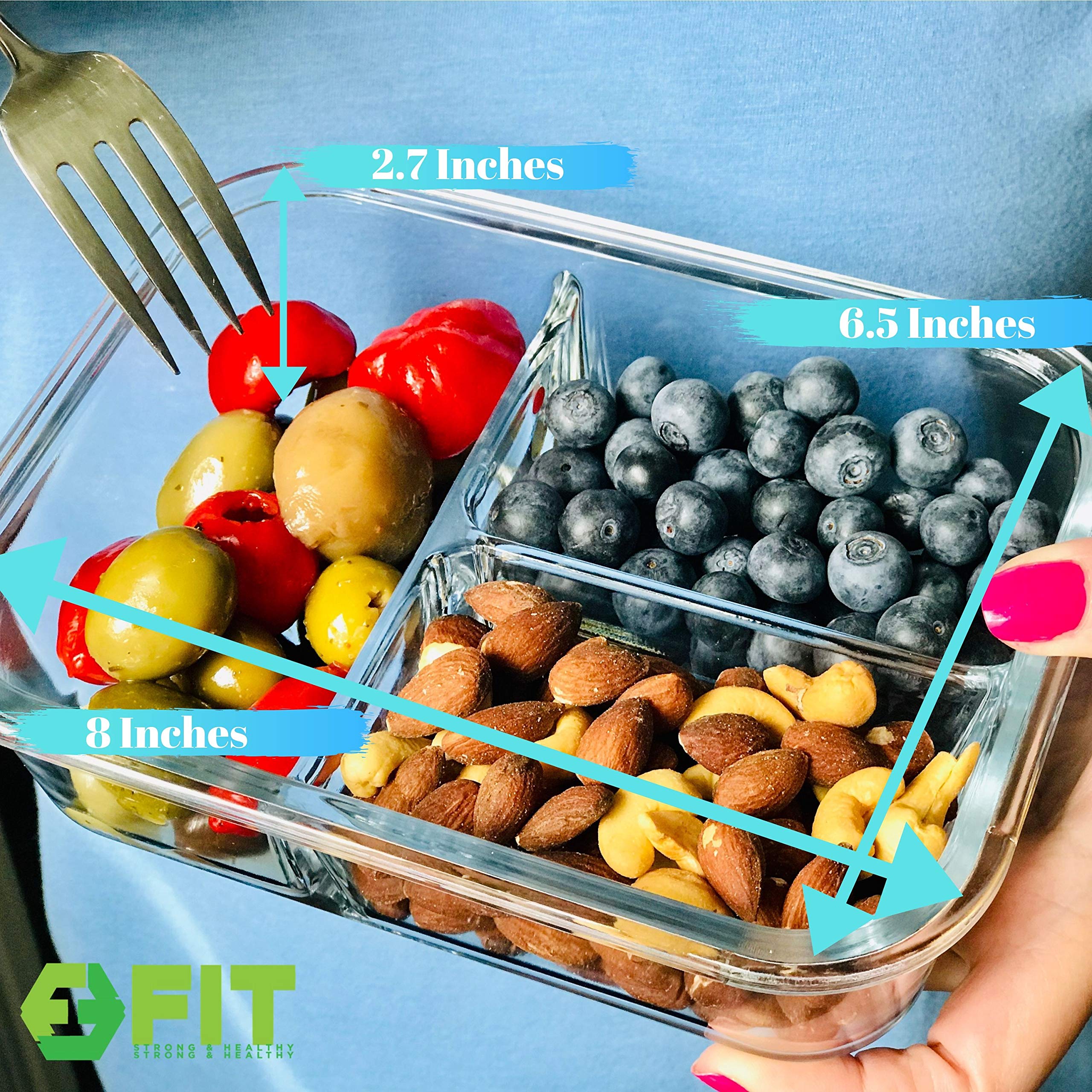 FIT Strong & Healthy boîte dans sac-repas mode de vie prêt-à-manger