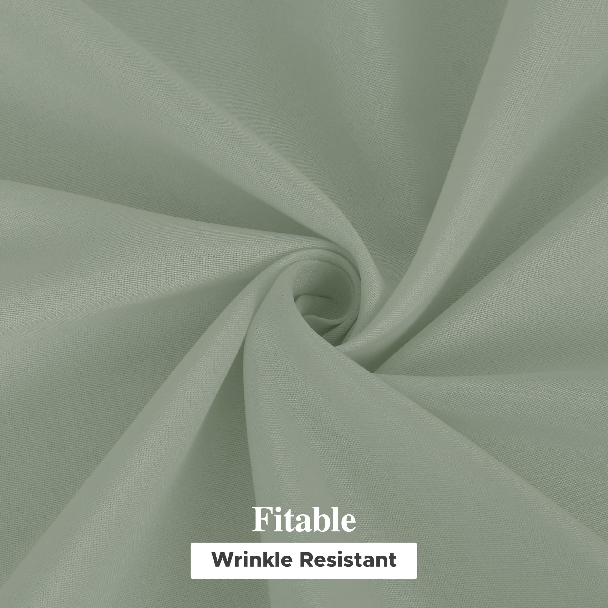Fitable nappes pliées montrant rangement compact et préparation rapide