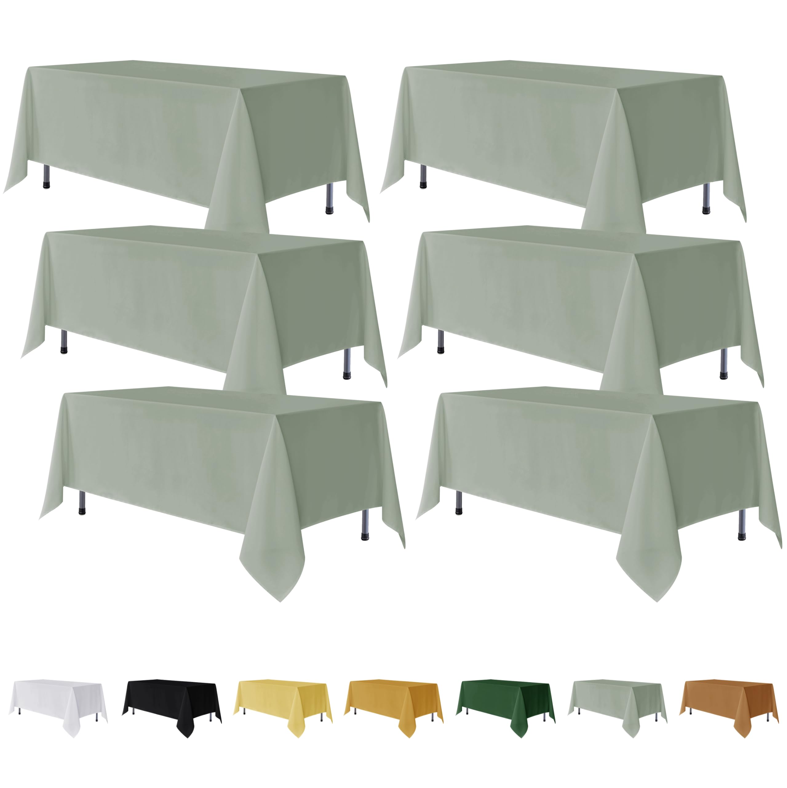 Fitable nappe pack de six devant posé, look soigné et pratique